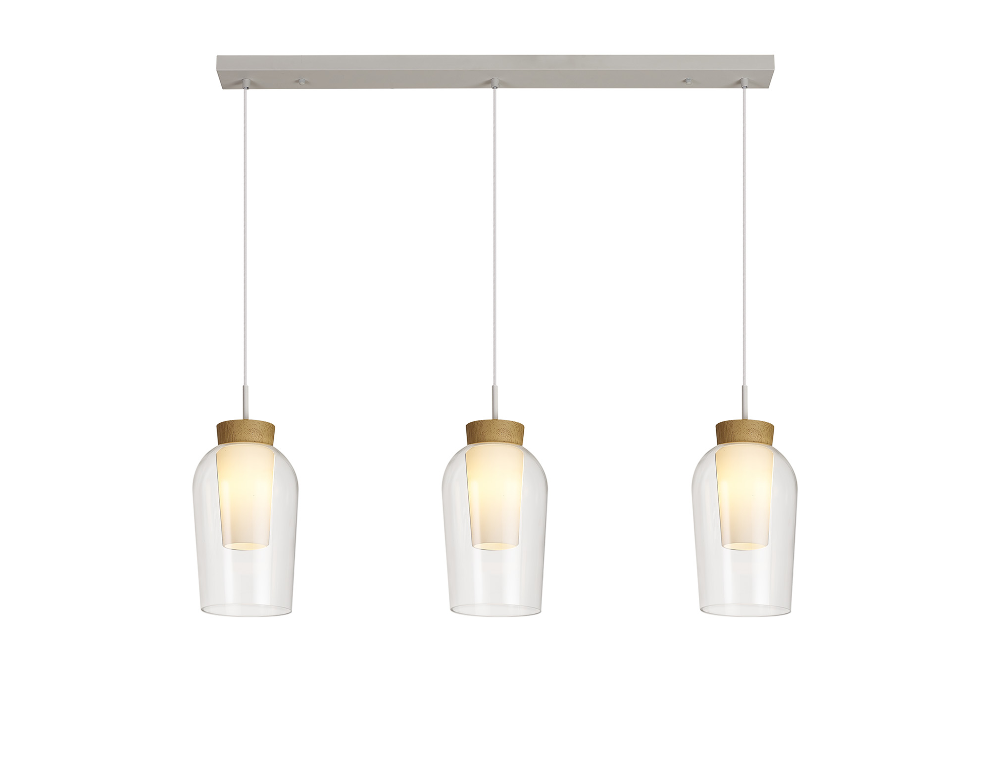Nora White Ceiling Lights Mantra Linear Fittings